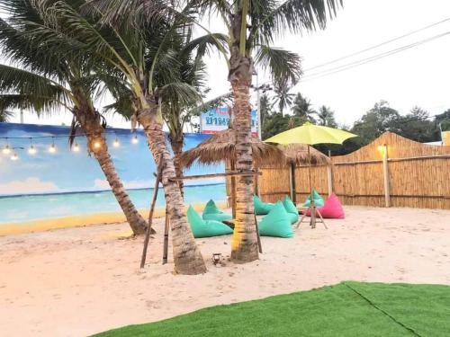 kinjo park pool view delux2 (double bed)