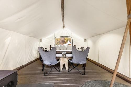 Safari Tent with Shared Bathroom