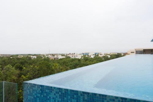 Wonderful Chic Style Studio Gym Infinity Pool Rooftop Terrace and Sundeck in Aldea Zama