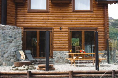 บริการและสิ่งอำนวยความสะดวก, Cabaña frente al lago Meliquina (Cabana frente al lago Meliquina) in บียา ลาโก เมลิกีนา