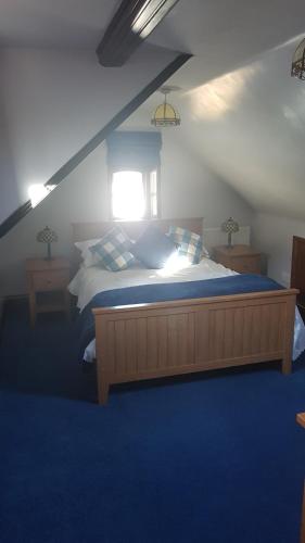 Ruby Cottage Blue Room chambre d'hôte Washingley Hall Farm
