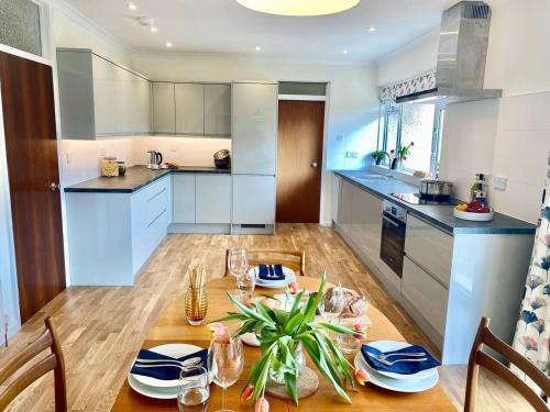 Vintage styled bungalow in historic village