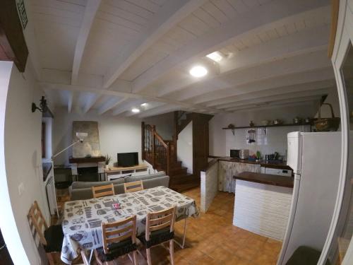 köök, El Balcon del Horreo in Pilona