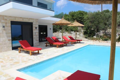 "Villa Maura-Lefkada" Also for pool PARTY with Sea View gîte à louer Vasilikí