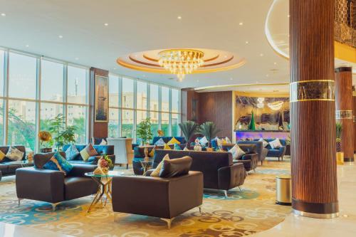 Lobby, Golden Ship Hotel in Al Hamra