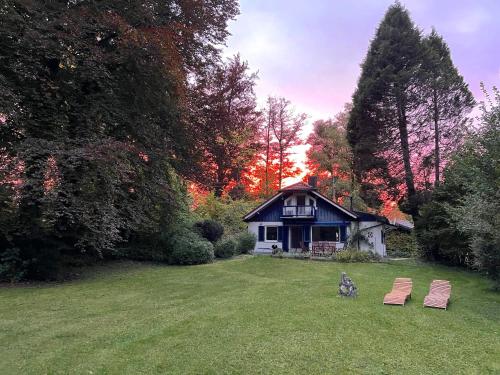 外部景觀, See-Chalet Riederau in 迪森