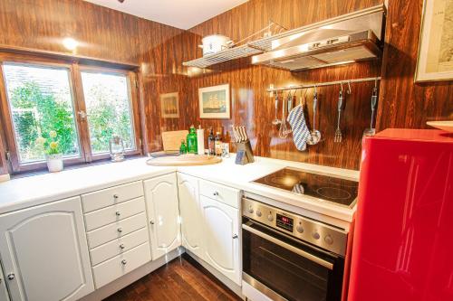 廚房, See-Chalet Riederau in 迪森