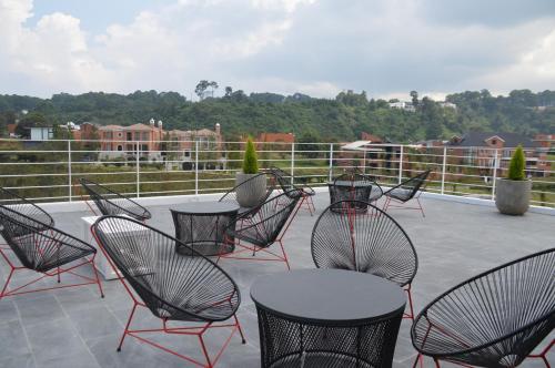 Balcony/terrace, Cozy Stays Cayala Apartments 7 in Zone 16