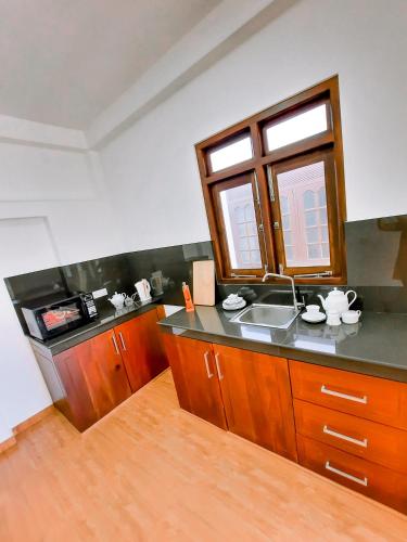 주방, Villa Paradise Ocean in 코스고다