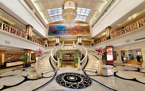 大堂, 索菲斯锦苑宾馆- 成都文殊院店 (Sofis Jinyuan Hotel -  Chengdu Chunxi Road Wenshu Yard Shop) in 成都