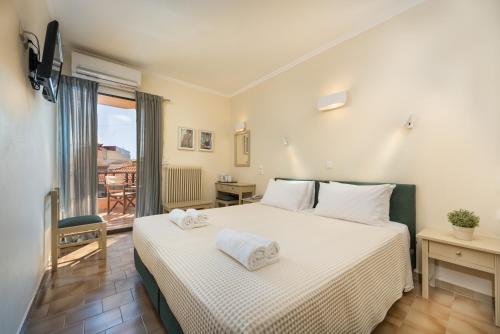 1 doppelbett oder 2 einzelbetten, balkon