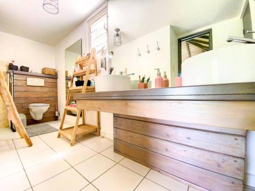 Baño, Moonstone, private room in Villa Casa Blue pool sea view in Saint Martin