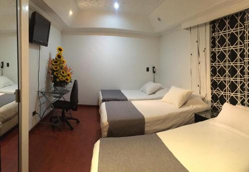 Habitación triple, 3 camas