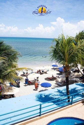 Beach, Hotel Posada La Mar in El Yaque