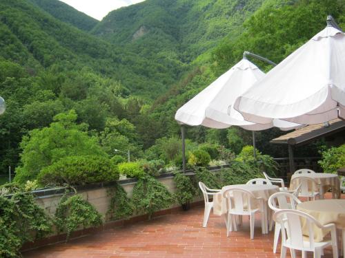 Balkons/terase, Hotel Residence Margherita in Montecreto