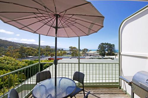 Erkély/terasz, Anchorage Motel & Villas Lorne in Lorne