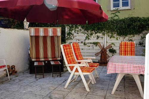 Erkély/terasz, Hotel an der Fahre in Sankt Goar