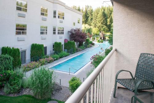Balcony/terrace, Hilltop Inn - Salmon Arm in Salmon Arm (BC)