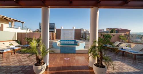 View, Halepa Hotel in Chania