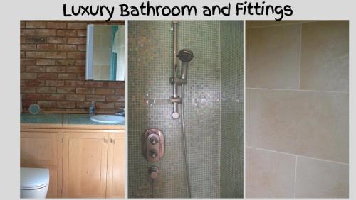 Zuhanyzó, Farm Stay -Nr Silverstone, Bicester Village and Stowe in Evenley