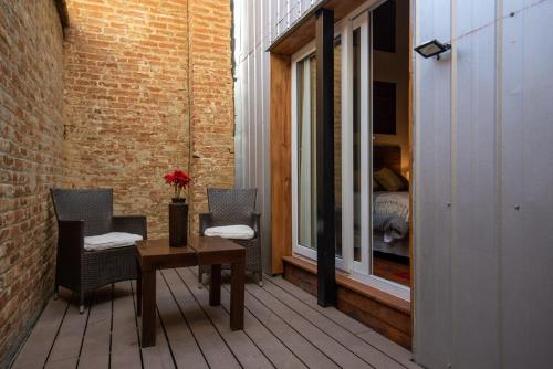 陽台/露台, BO Hotel & Terraza in 瓦爾帕萊索