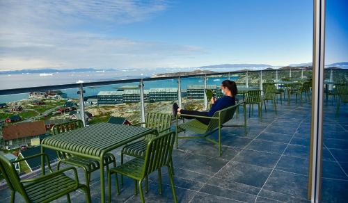 Balkong/terasse, Best Western Plus Hotel Ilulissat in Ilulissat