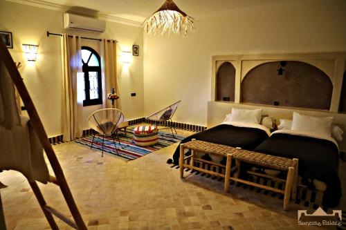 Sunrise Palace Merzouga in Hassilabied