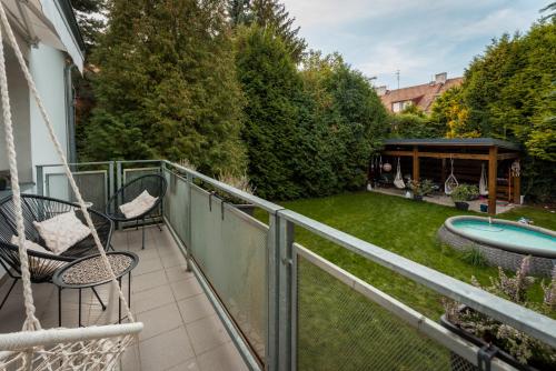 Apartman s terasou in Lazce