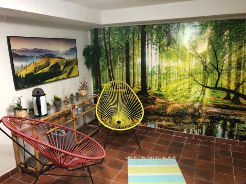 Зручності, Haus mit Sauna und privatem Badeteich in Anif bei Salzburg in Аніф