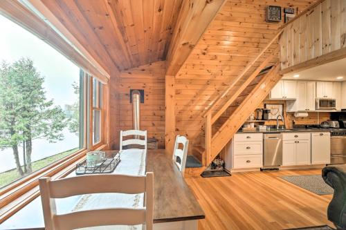 Pet-Friendly Adirondack Cabin with On-Site Lake