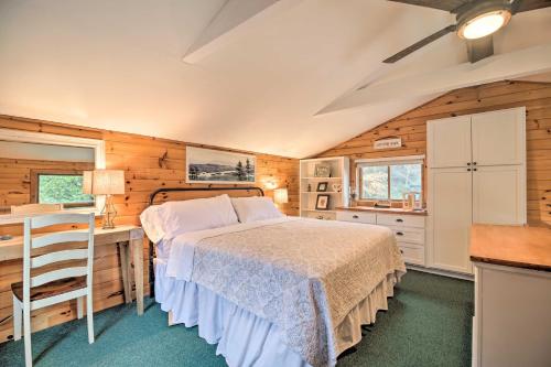 Pet-Friendly Adirondack Cabin with On-Site Lake