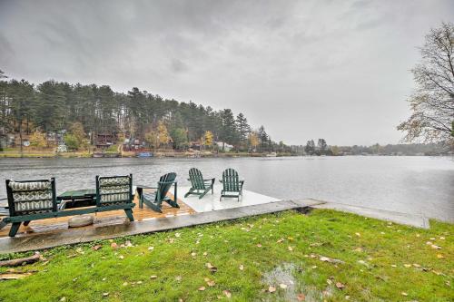 Pet-Friendly Adirondack Cabin with On-Site Lake