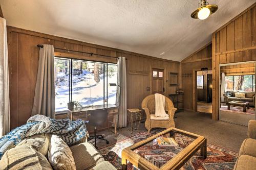 Tahoe Vista Cabin with Deck 1 Mi to Kings Beach!