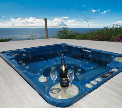 Hot tub, Infiniti Blue in Bouillante