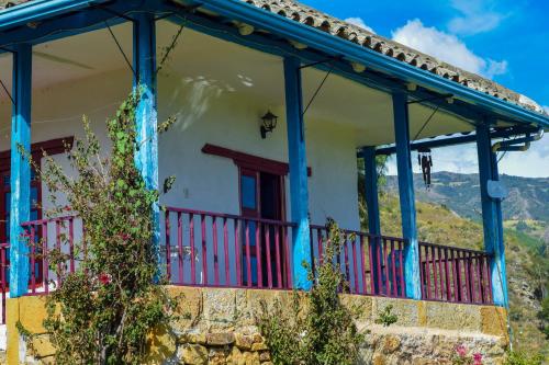 Balcony/terrace, Casa Campestre SUANOGA in Pesca
