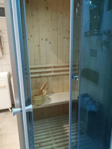 appartement avec Jacuzzi hammam sauna privatisé au rez de chaussée ds maison à Voglans à 2 kilomètres du lac du bourget en Savoie entre Chambéry et Aix les Bains cure thermale