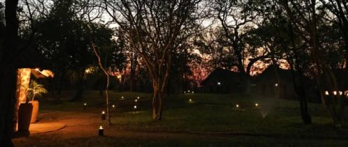 Charming Bush chalet 2 on this world renowned Eco site 40 minutes from Vic Falls Fully catered stay 