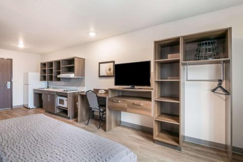 1 king bed, 1 sofa bed
