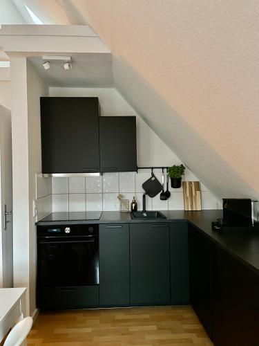 ห้องครัว, Ferienwohnung in Bad Bramstedt in บัด บรัมชเตดท์