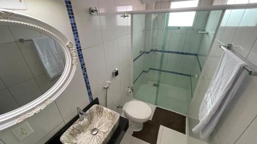 Bathroom, Apartamento para sua familia em Foz do Iguacu in Parque Monjolo