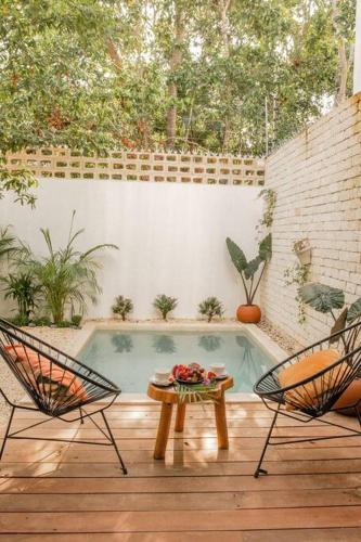Luxury&Nature VILLA ROSITA Tulum/ work&rest spaces