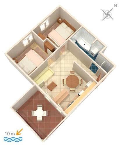 Apartments by the sea Vinisce Trogir - 4288 - image 2