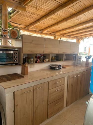 virtuve, Casa Blue Tortuga in Ballenita