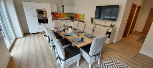 設施, Ferienwohnung am Fluß in 克洛滕