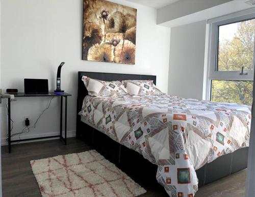 Beautiful entire downtown 1-BR Condo unit + balcony