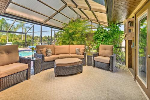 Port Charlotte Retreat with Heated Pool and Spa!