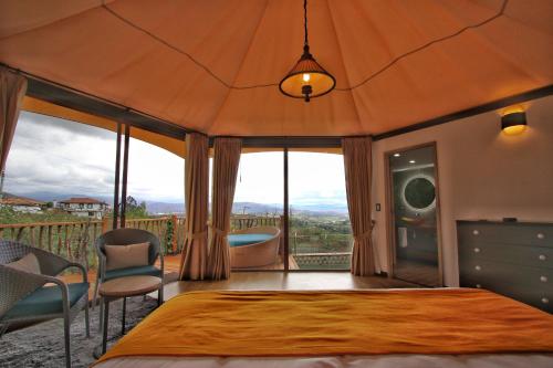 Tent room in Hemma Genki Luxury Wellness Hotel Villa