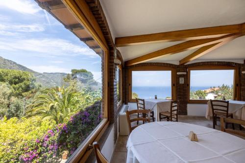 Étterem, Hotel Castello Monticello in Giglio Island