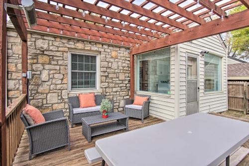 Charming Tulsa Bungalow with Furnished Deck! near River Parks