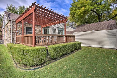 Charming Tulsa Bungalow with Furnished Deck! near River Parks